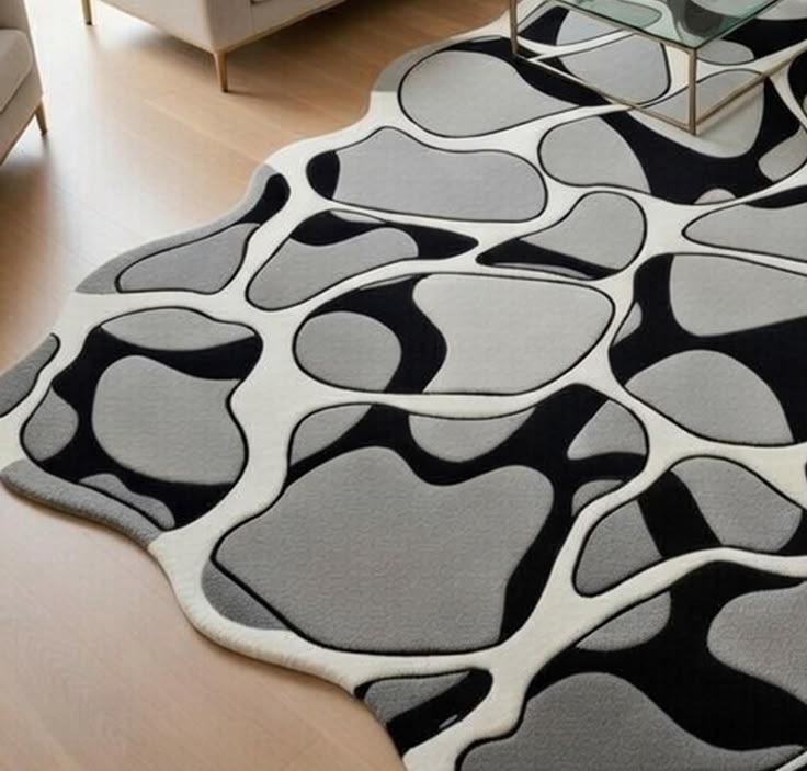 Aurora Bloom Abstract Rug | Colorful Modern Luxury Area Rug | VelvetLoom