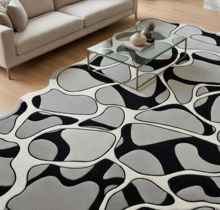 Aurora Bloom Abstract Rug | Colorful Modern Luxury Area Rug | VelvetLoom