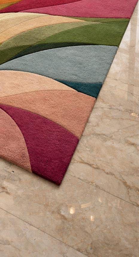 Monochrome Mosaic Abstract Rug-velvetloom